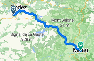Route in der Bikemap App öffnen