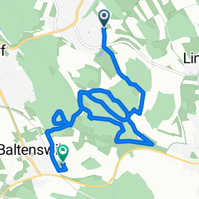 Alte Lindauerstrasse 22, Nürensdorf to Im Waldacher 49, Bassersdorf