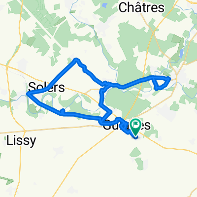 Itinéraire modéré en Guignes