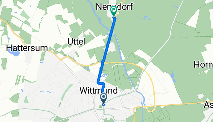 Knackige Fahrt in Wittmund