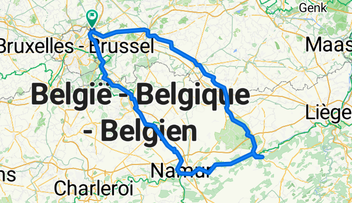 Machelen - Mur d’Huy - Namur - Machelen