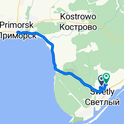Relaxed route in Светлый