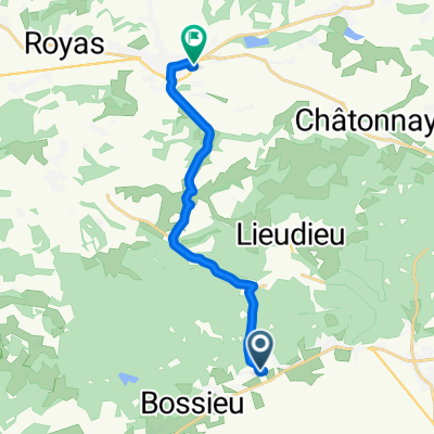 Itinéraire modéré en Saint-Jean-de-Bournay