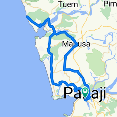 Ramchandra Naik Road, Panaji to Ramchandra Naik Road, Panaji