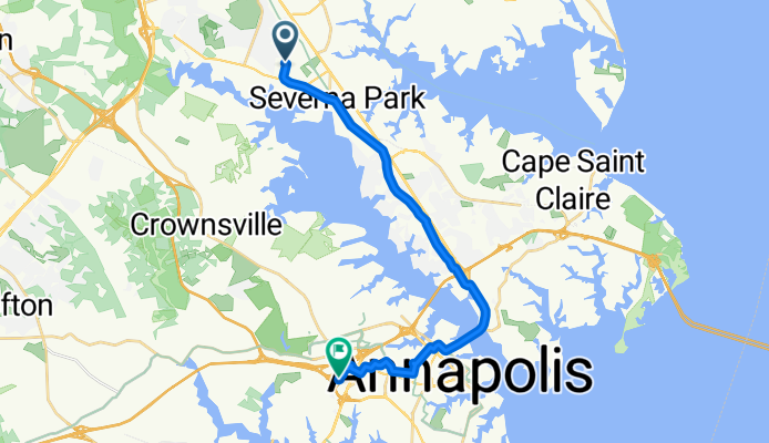 Restful route in Annapolis