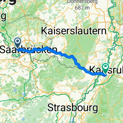 Schaffhausen/Saar zum Rhein