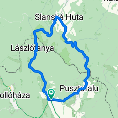 Füzér, Izra-tó, Szalánchuta, Lászlótanya kör
