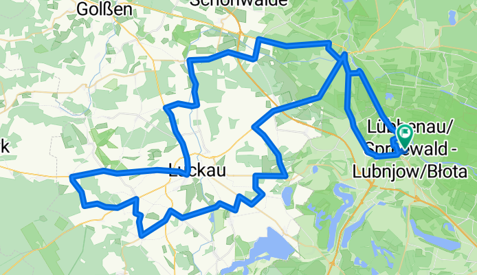 Lübbenau-Hölberghof-Lübbenau