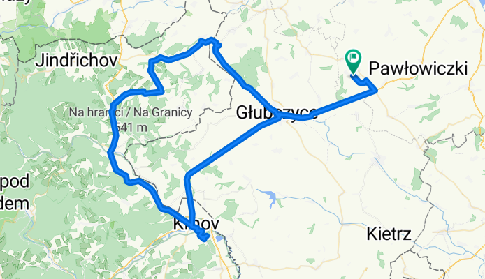 Grudynia-Głubczyce-Tremesna-Albrechcice-Krnov-Głubczyce