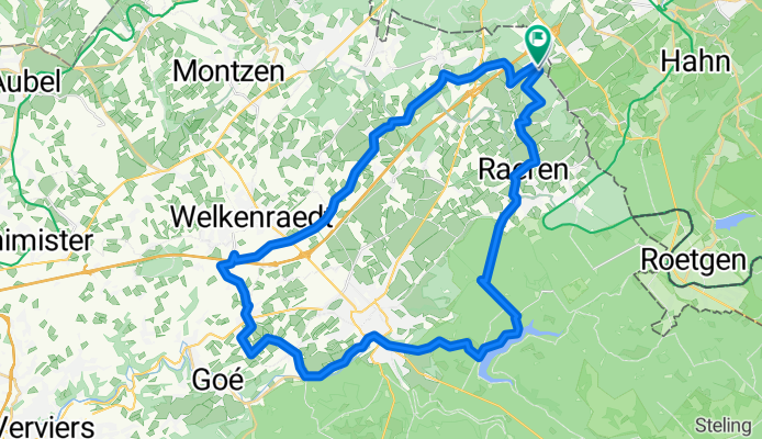Lichtenbusch-Eupen-Belgien Runde
