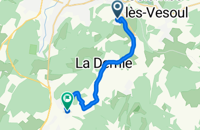 Route in der Bikemap App öffnen