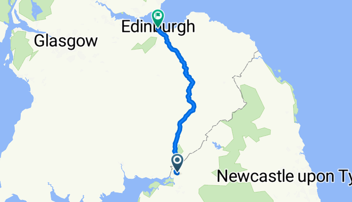 Longtown to Edinburgh CLONED FROM ROUTE 288919