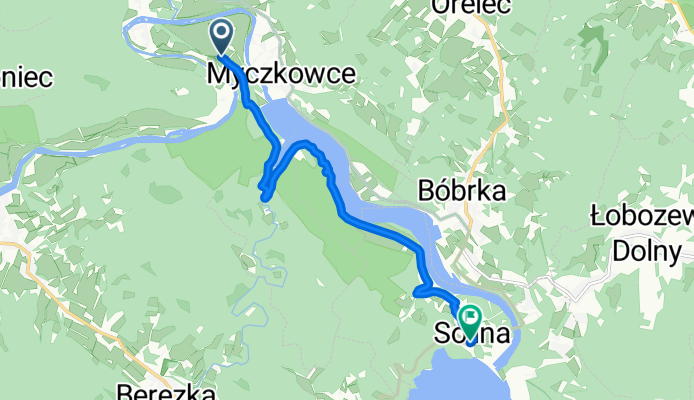Velo San. Zwierzyń - Solina concept