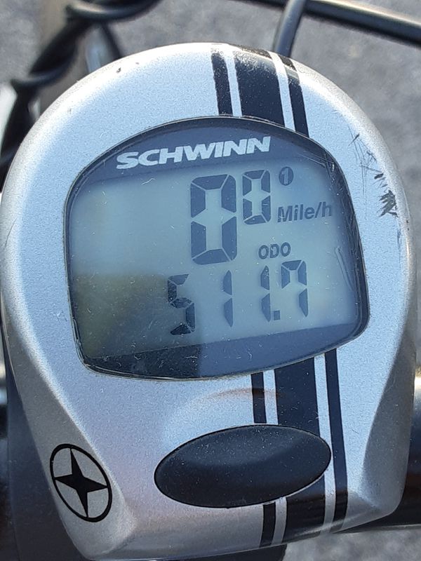 Rode on the Ruby Jack Trail then thru neighborhood in CJ, MO.