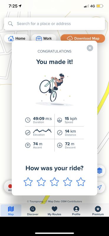 Steady ride in Periyanaickenpalayam