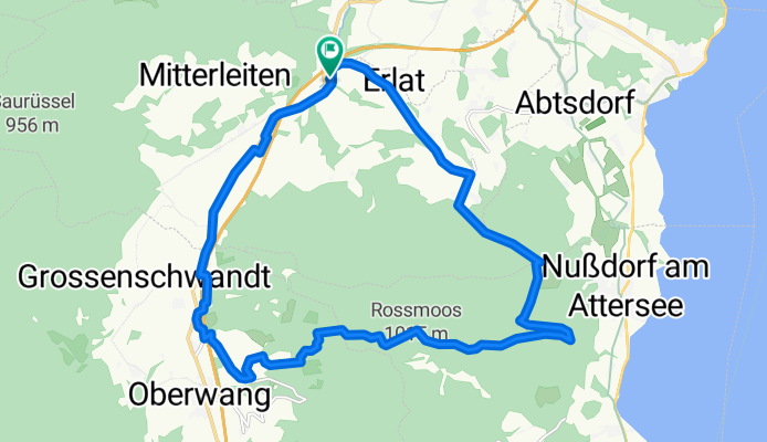 über Rossmoos nach Oberwang