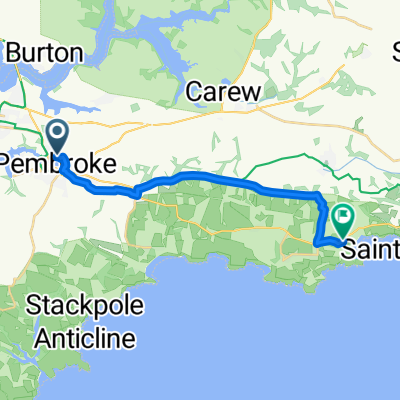 12 Beaufort Road, Pembroke to A4139, Tenby