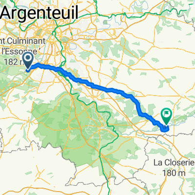 Itinéraire à partir de Ä„f‹?