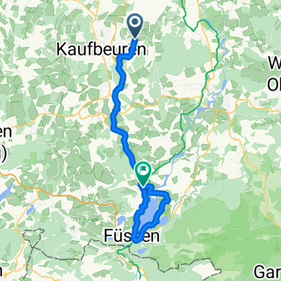 Füssen und um den Forggensee
