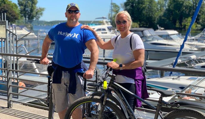 Photo 2 of the Bikemap route "2. Etappe Jungfernfahrt"