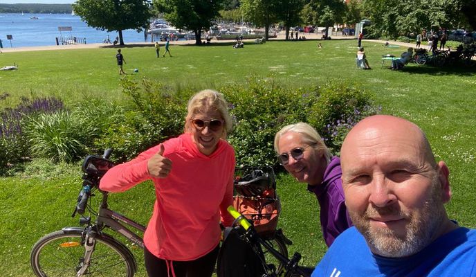 Photo 1 of the Bikemap route "2. Etappe Jungfernfahrt"