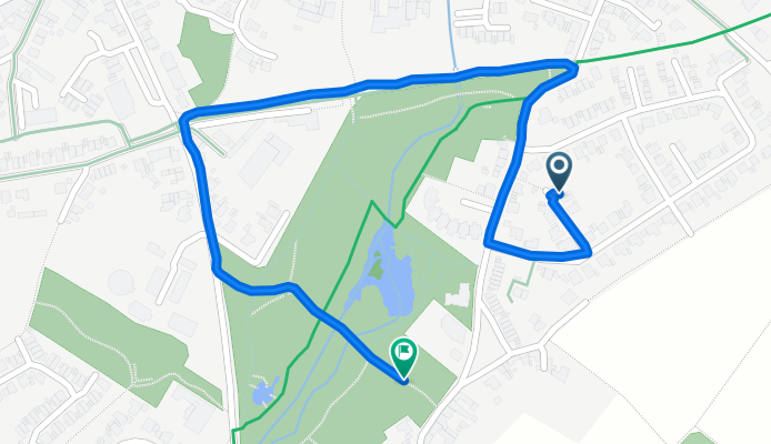 GemĂĽtliche Route in Aldenhoven