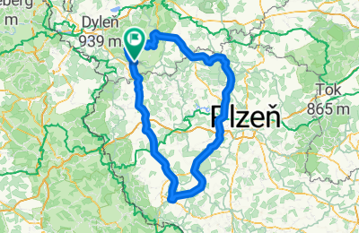 Route in der Bikemap App öffnen