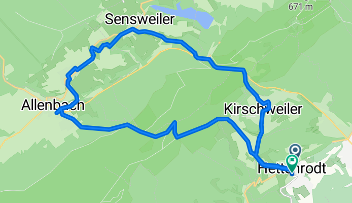 Am Dicken Stein 14, Hettenrodt nach K20 12, Hettenrodt