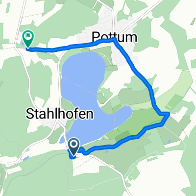 Winner Ufer 2–8, Stahlhofen am Wiesensee nach Zum Hüttenberg, Pottum