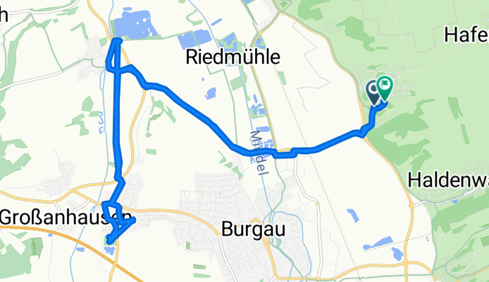 Gemütliche Route in Haldenwang