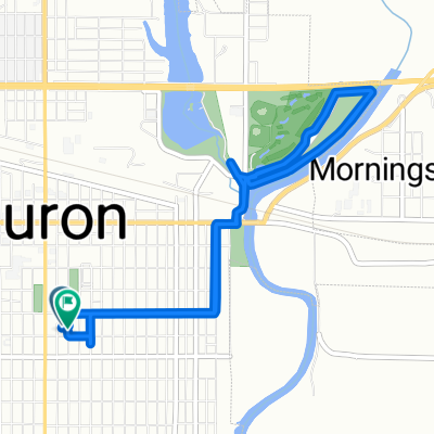 Restful route in Huron