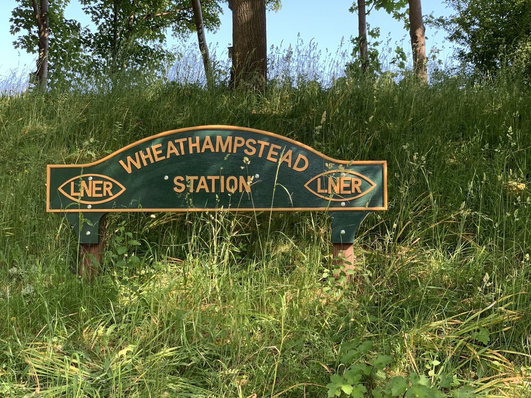Bragbury End to Ayot Greenway, Whempstead and return.