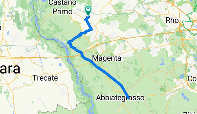 Supersonic route in Arconate