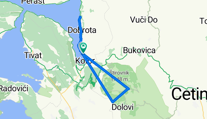 Put I Bokeljske Brigade 39, Dobrota to Put I Bokeljske Brigade 39, Dobrota