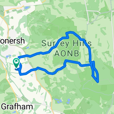 Restful route in Guildford