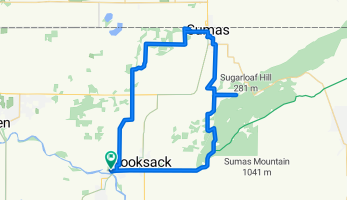 Relaxed route in Everson