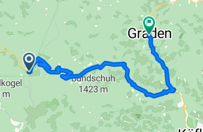 Route in der Bikemap App öffnen