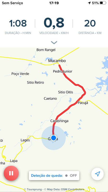 Moderate route in Graça