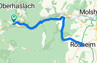 Route in der Bikemap App öffnen