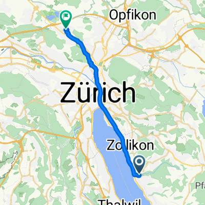 Steady ride in Zürich