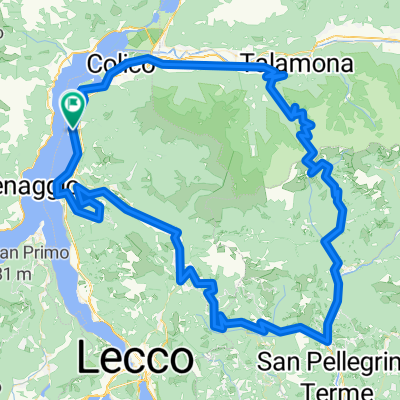 Passo San Marco > Culmine San Pietro > Passo Agueglio