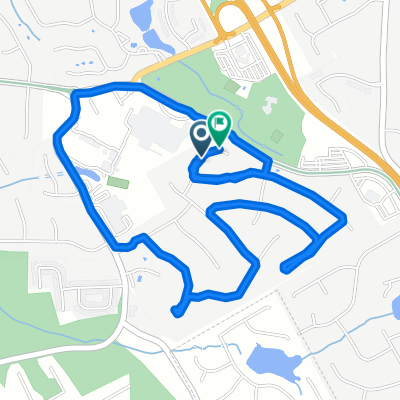 Restful route in Snellville