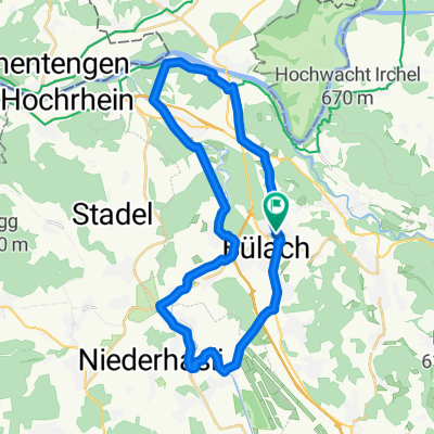 Knackige Fahrt in Bülach