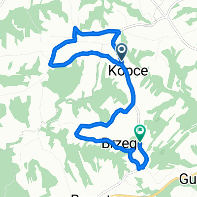 Borzęta 246, Krzyszkowice to Borzęta 242, Myślenice