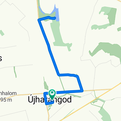 Rózsa utca 4., Újharangod to Rózsa utca 4., Újharangod