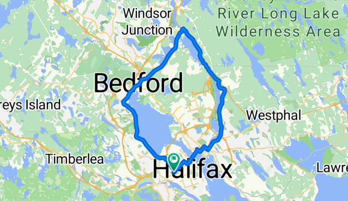 Fall River Loop from Halifax
