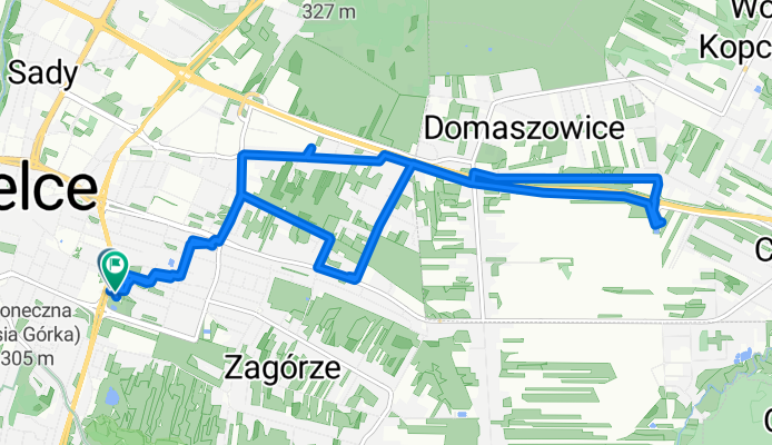 Zrelaksowana trasa w Kielce