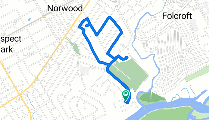 538 E Winona Ave, Norwood to 538 E Winona Ave, Norwood