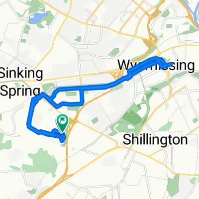 Steady ride in Reading