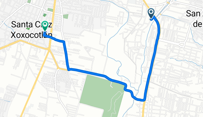 Paseo rápido en Santa Cruz Xoxocotlán